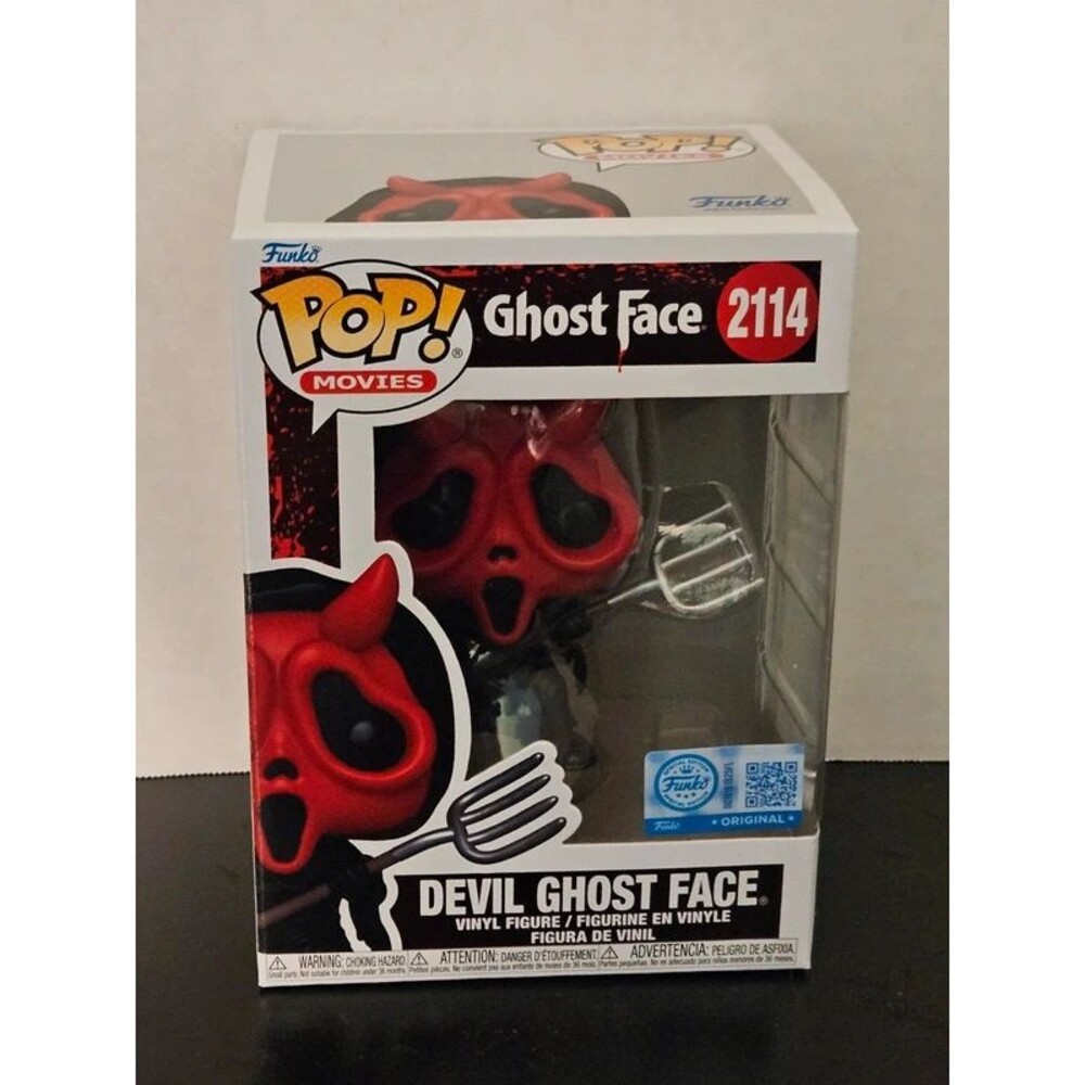 Scream Devil Ghost Face Funko Pop! Vinyl Figure #2114 - EE Exclusive